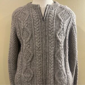 Avoca Handweavers Cartigan Sweater Ireland Fishermans